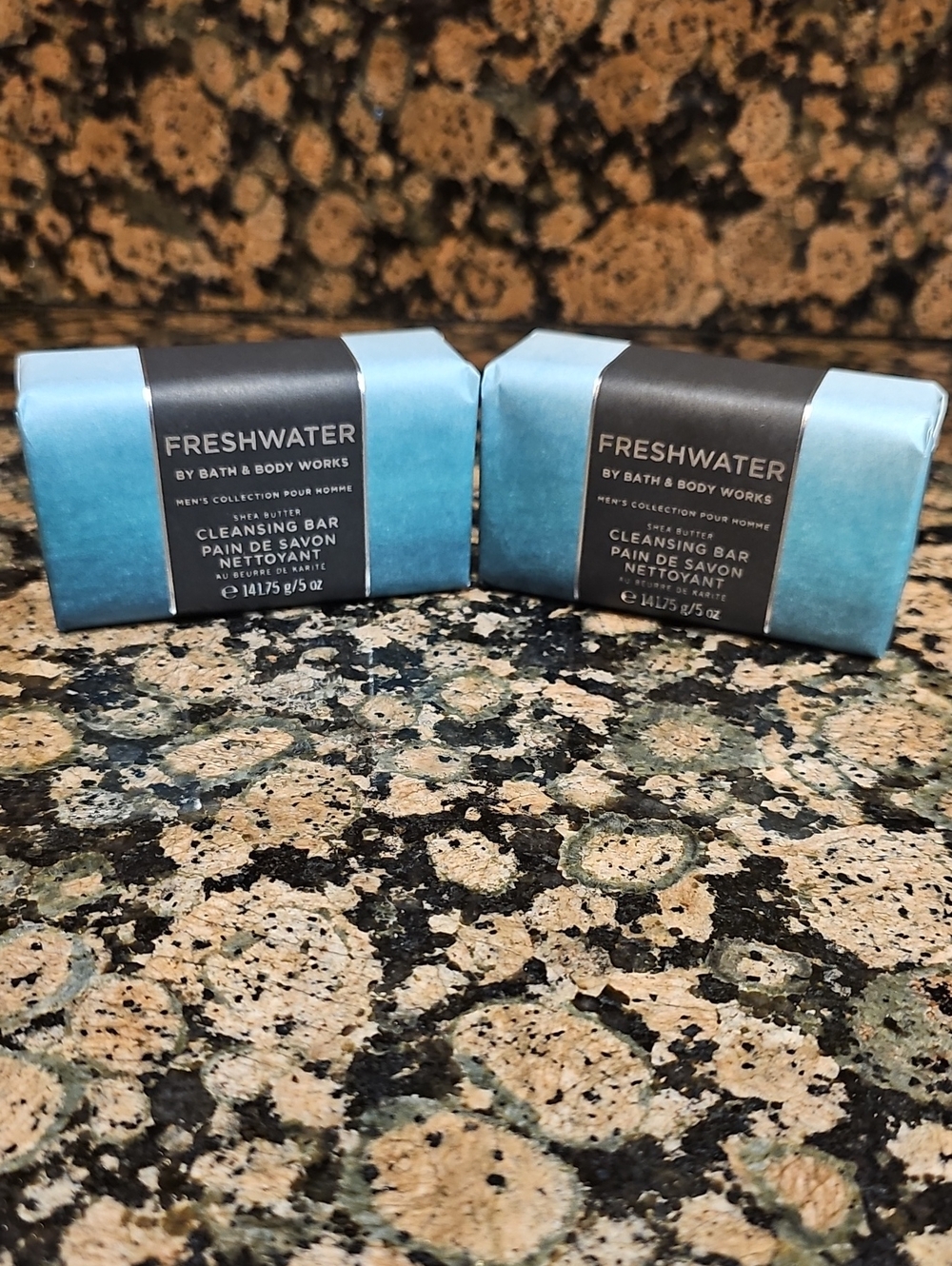 Bath & Body Works Freshwater Cleansing Bar (2 in Bundle)